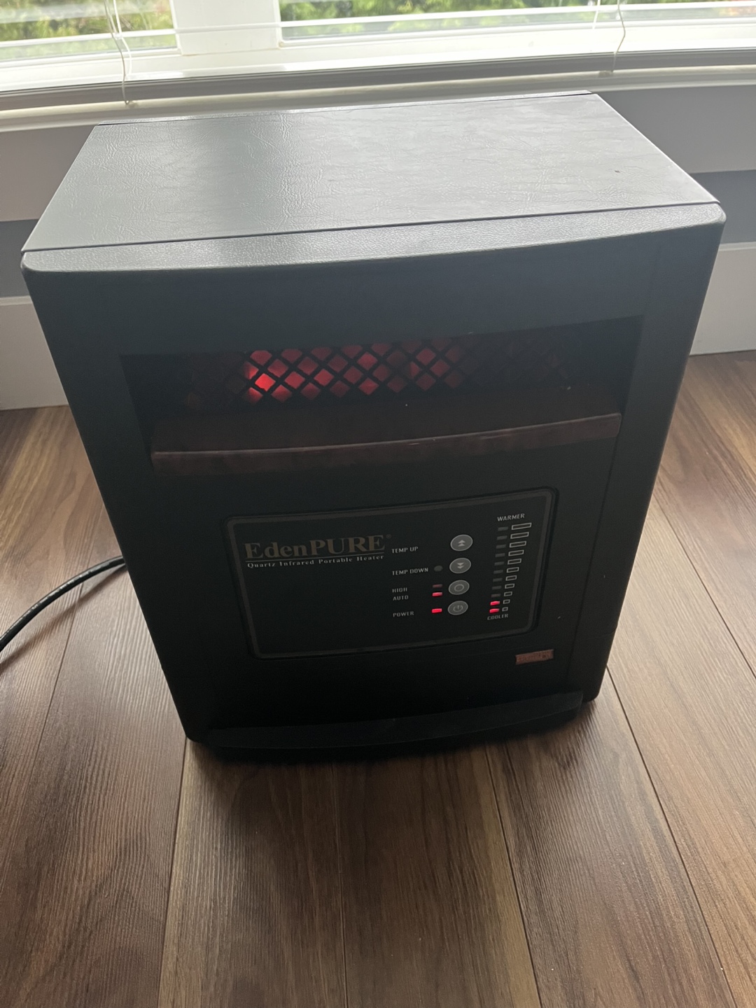 EdenPure Quartz Infrared Portable Electric Heater - photo 3