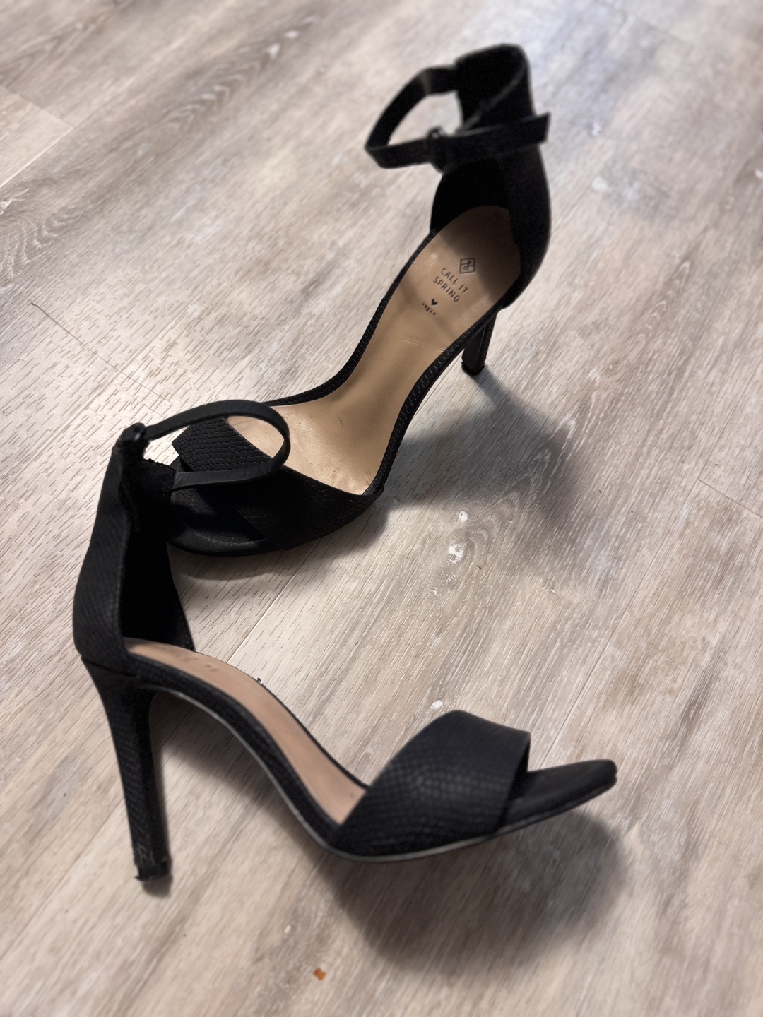 Call It Spring Black Heels