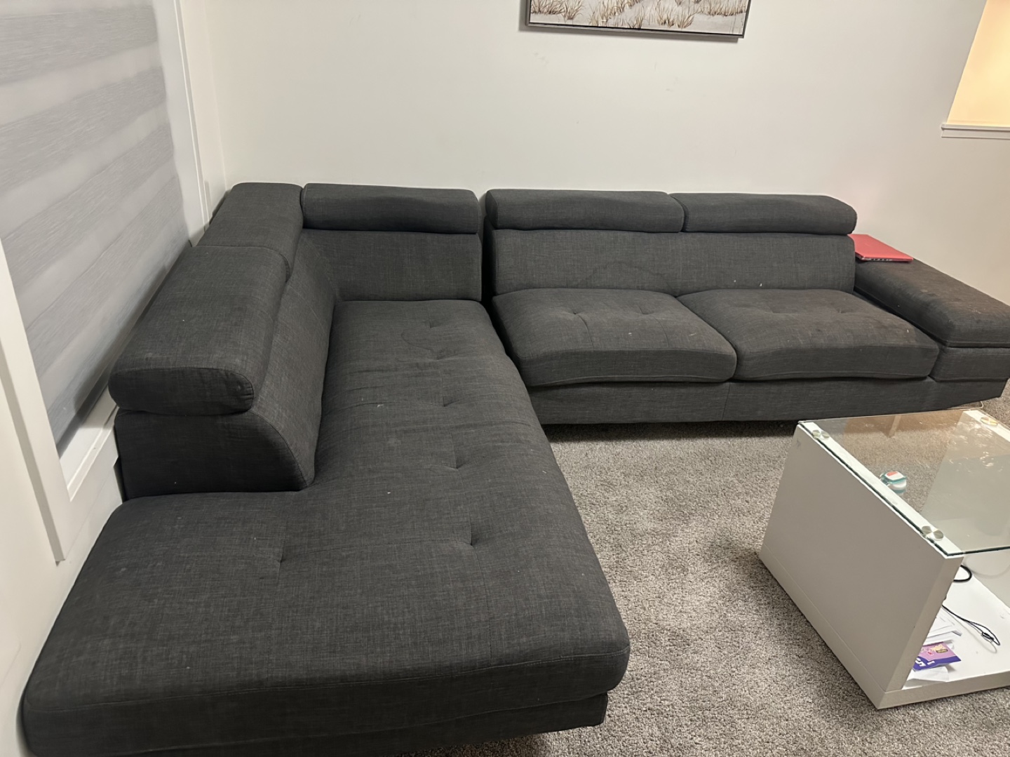 Grey Sectional Sofa - photo 2