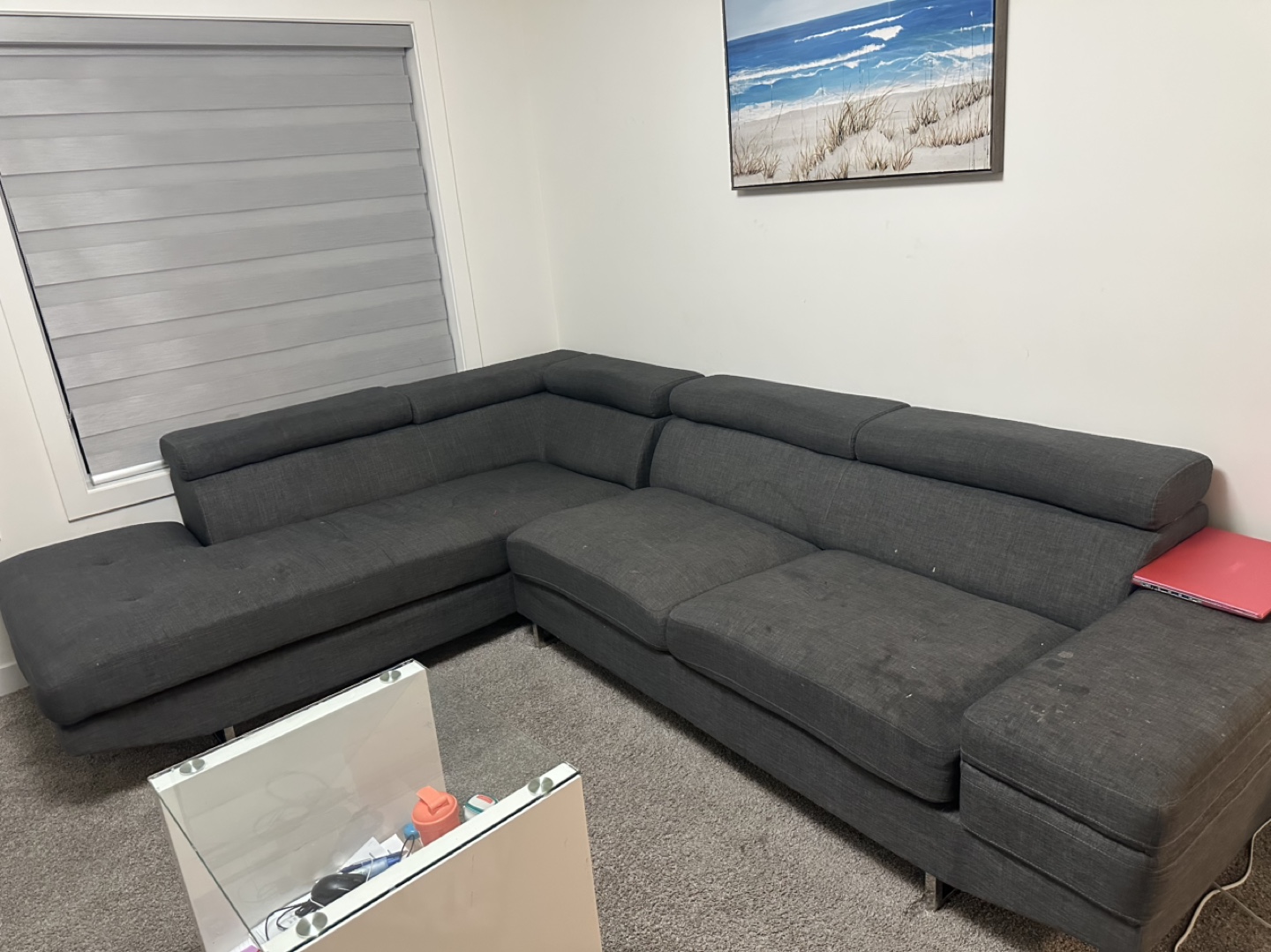 Grey Sectional Sofa - photo 3