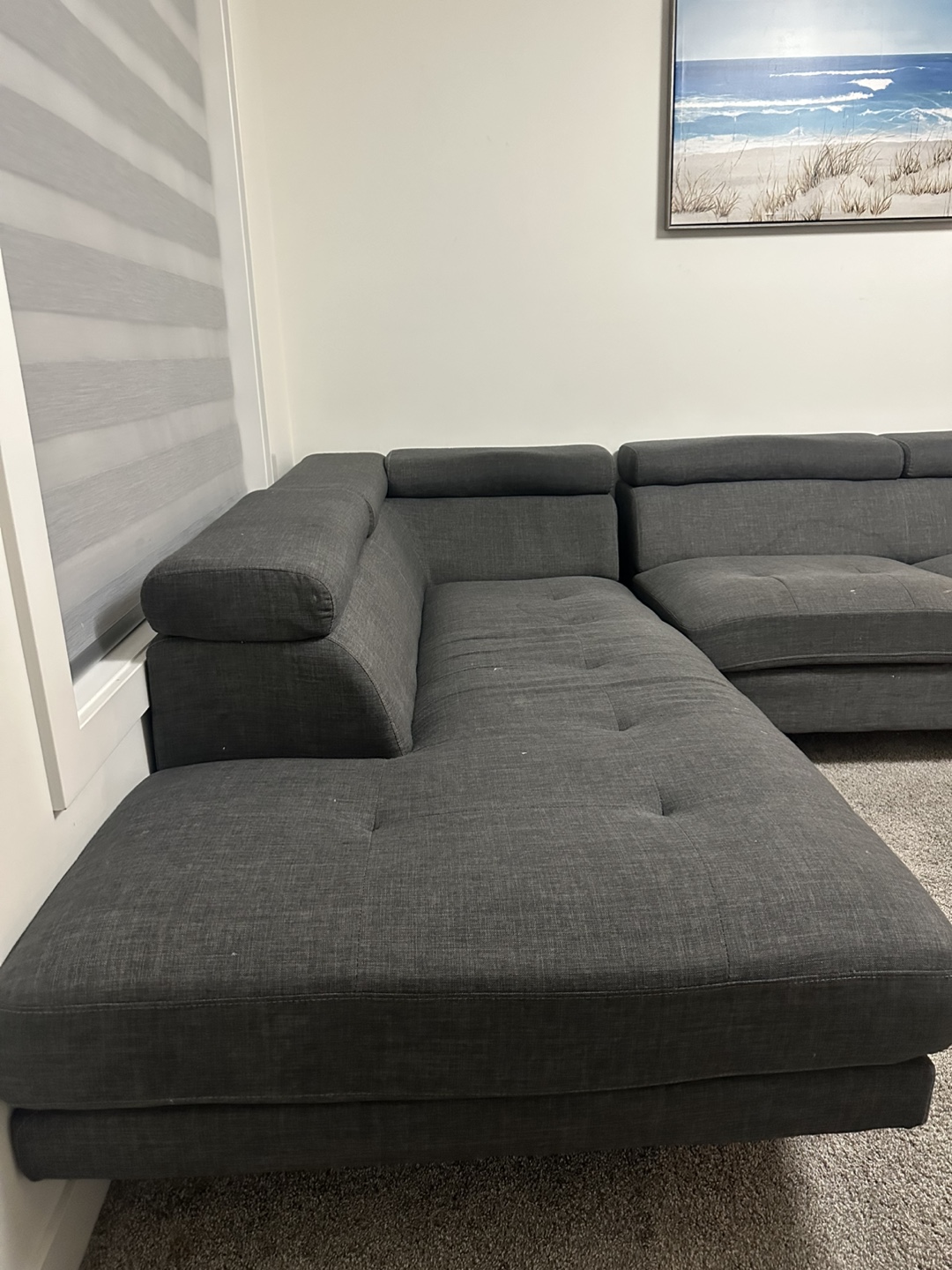 Grey Sectional Sofa