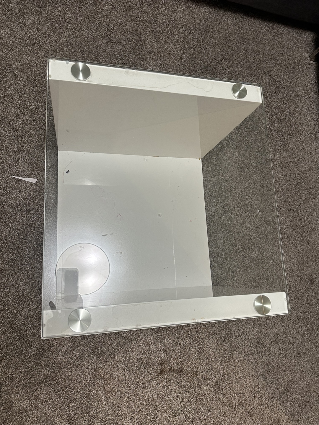 Glass Top Coffee Table - photo 2