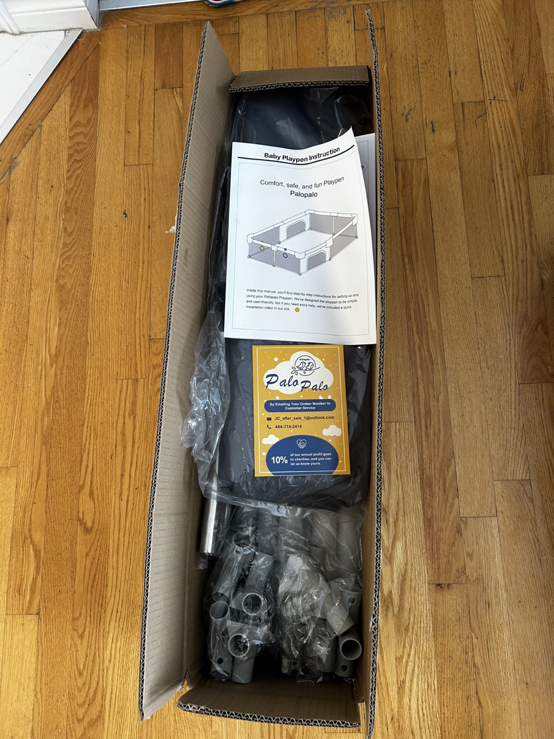 Brand new Palopalo Baby Playpen 71"x59" - photo 2