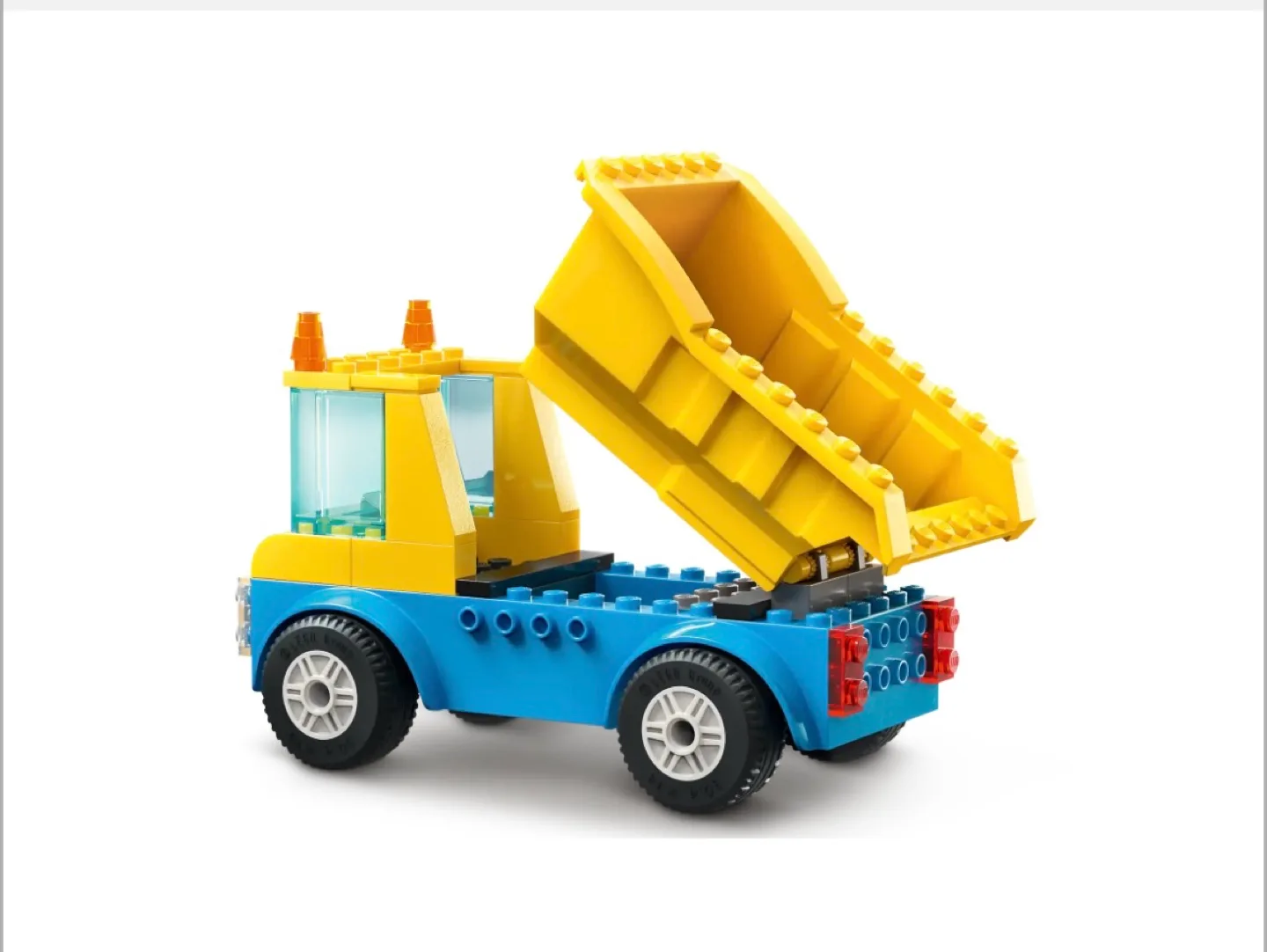 New - LEGO City Construction Trucks  and Wrecking Ball Crane image indicator(5)