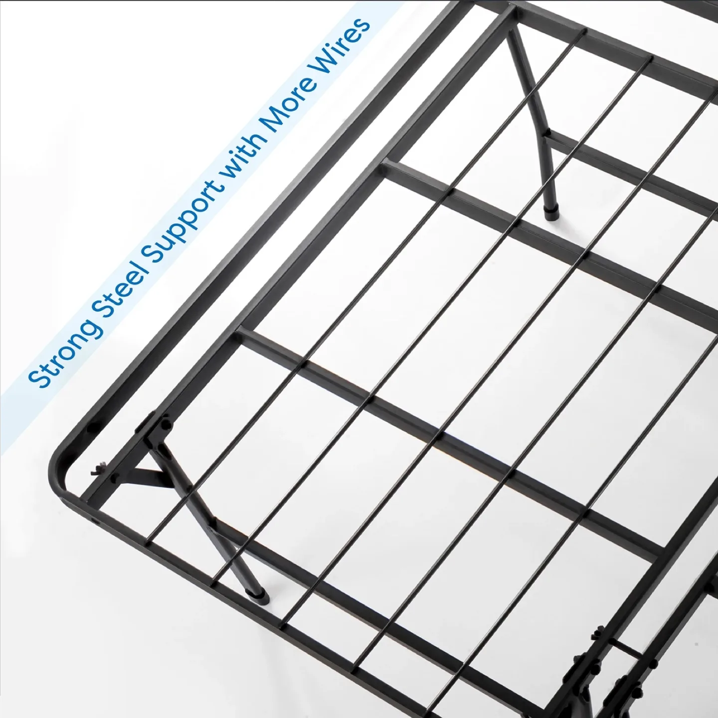 King Metal Foldable Bed Frame - Brand New image indicator(4)
