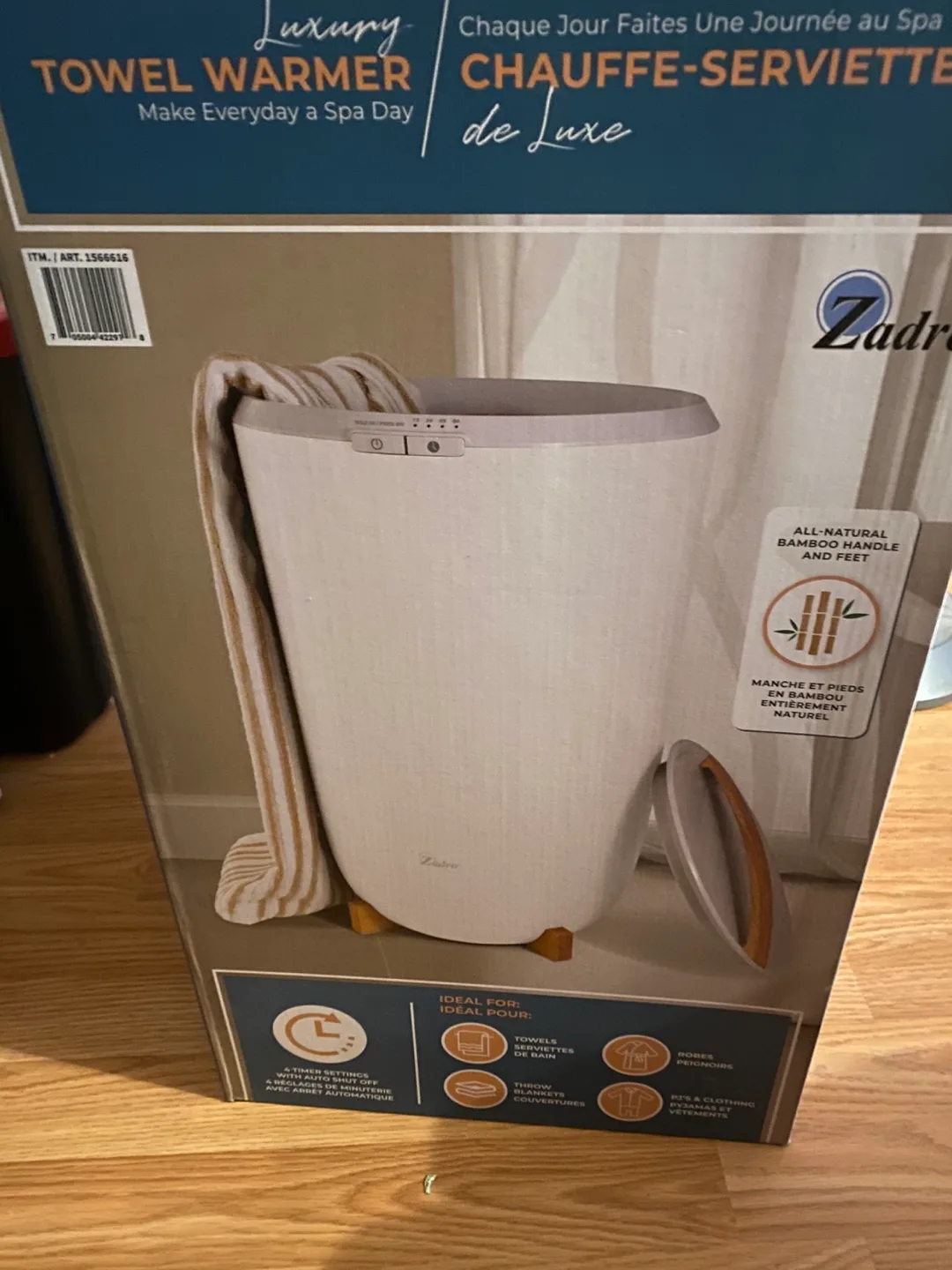 Zadro Luxury Towel Warmer image indicator(2)