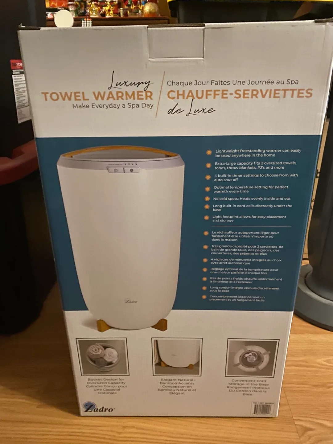 Zadro Luxury Towel Warmer image indicator(4)