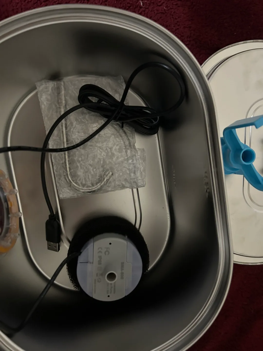 Stainless Steel Pet Water Fountain image indicator(5)