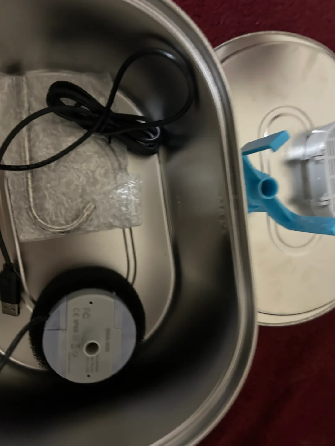 Stainless Steel Pet Water Fountain image indicator(6)