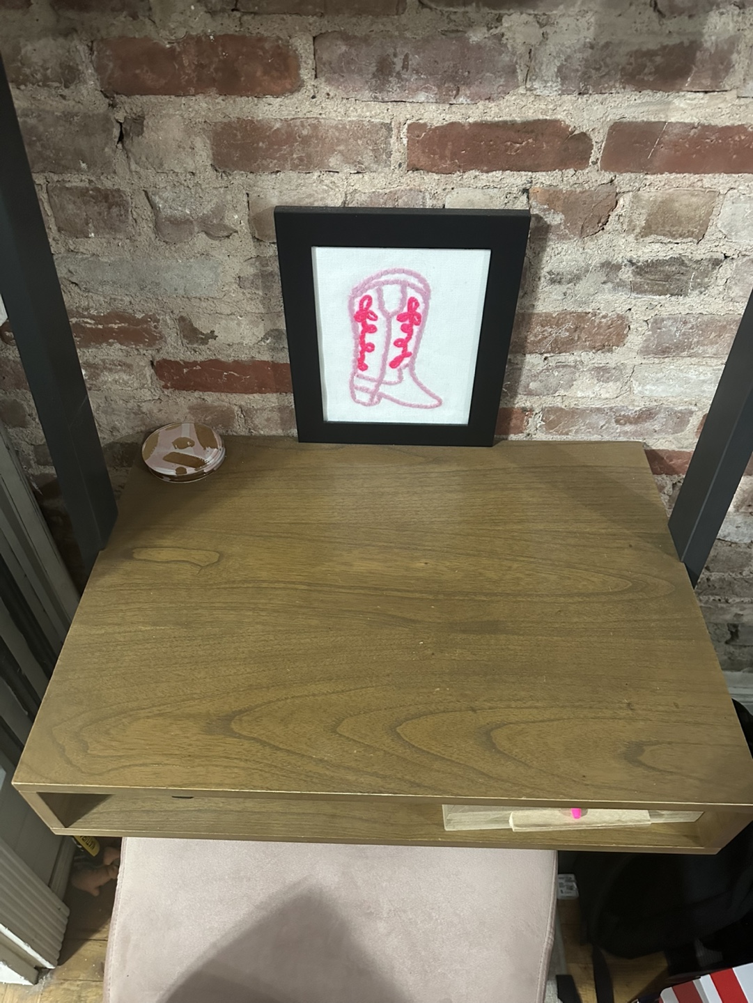 West Elm Ladder Desk with Shelf - photo 2