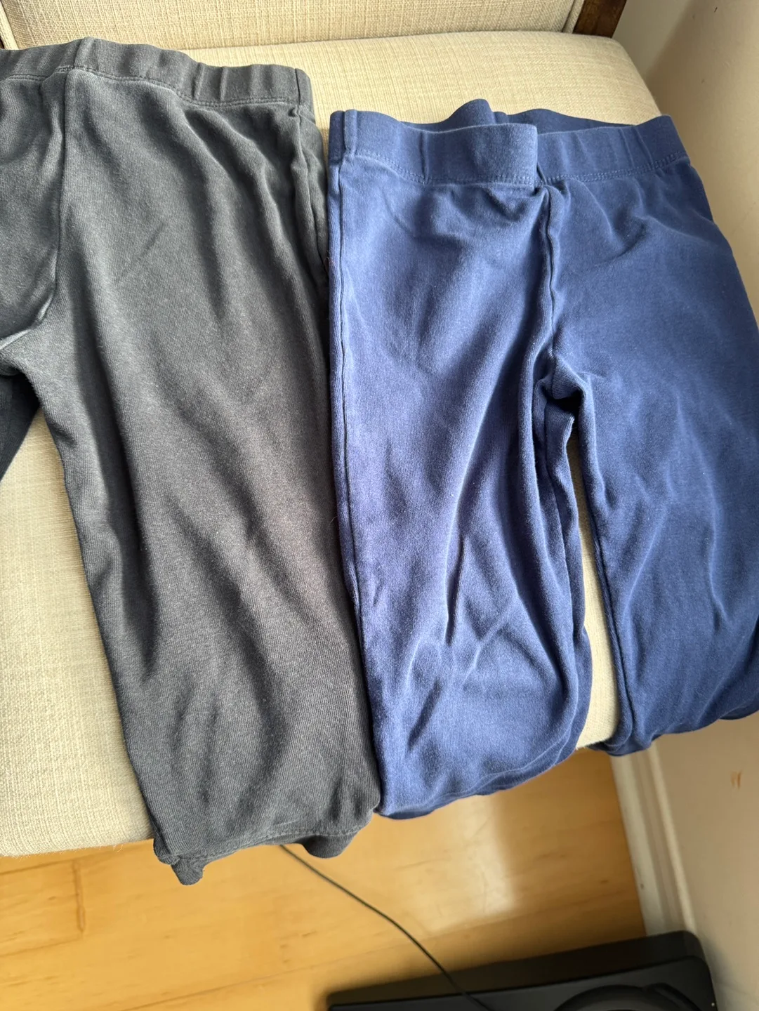 Carter's 3T/3A Leggings - Black & Navy thumbnail