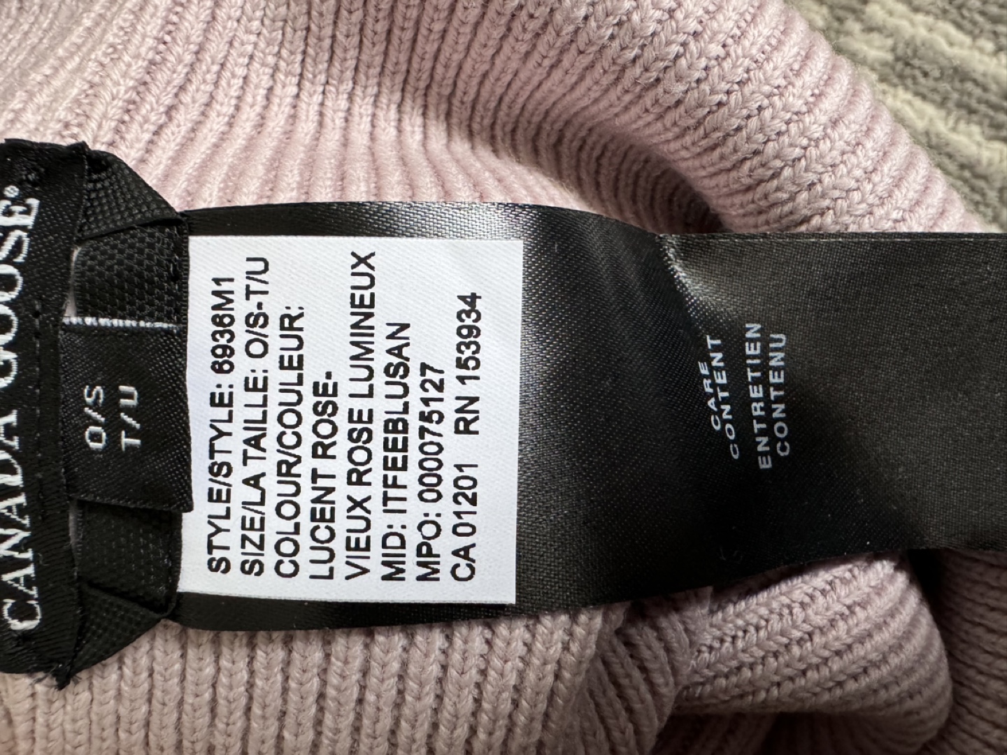 Canada Goose Harry Rosen Collaboration Beanie - photo 3