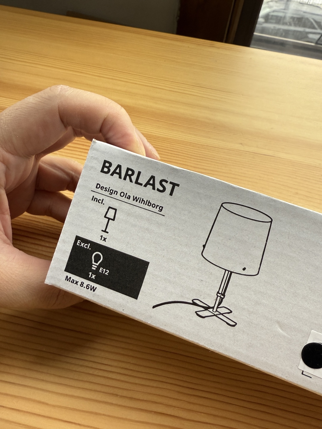 IKEA ISBRYTARE Table lamp & Barlast Table Lamp - photo 2