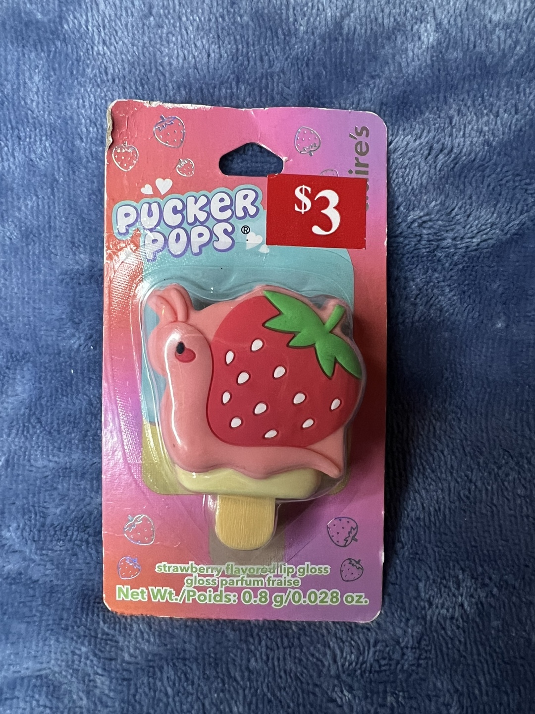 Pucker Pops Strawberry Flavored Lip Gloss