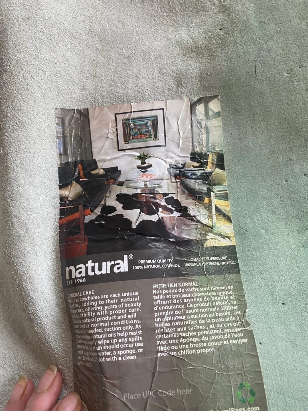 Natural Cowhide Rug image indicator(4)