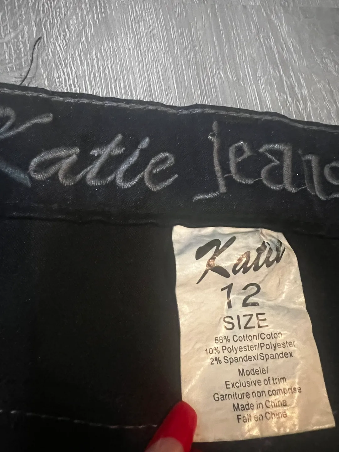 Black Jeans with some sparkle. image indicator(3)