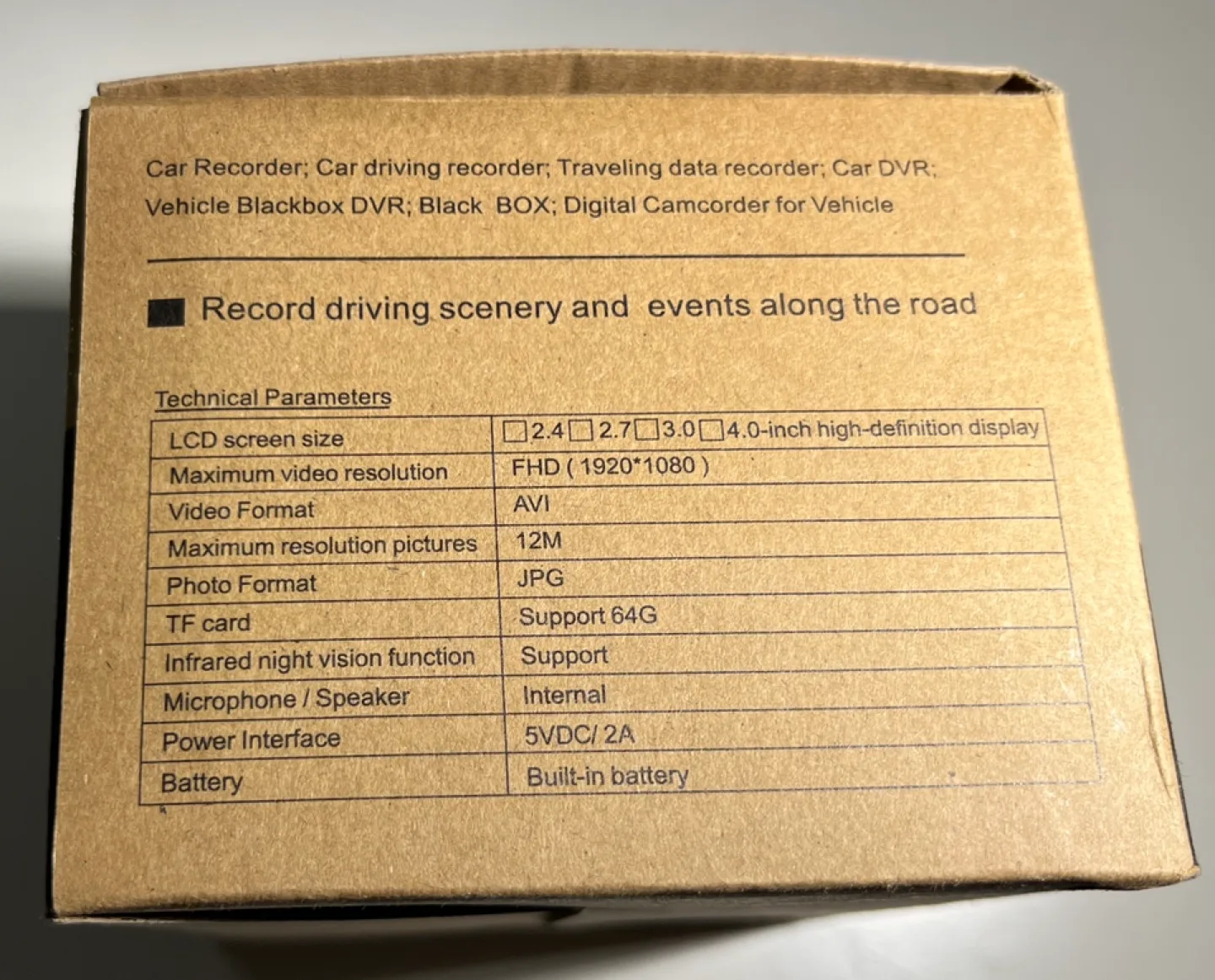 Dash Camera for Cars (Brand new, unopened) image indicator(3)