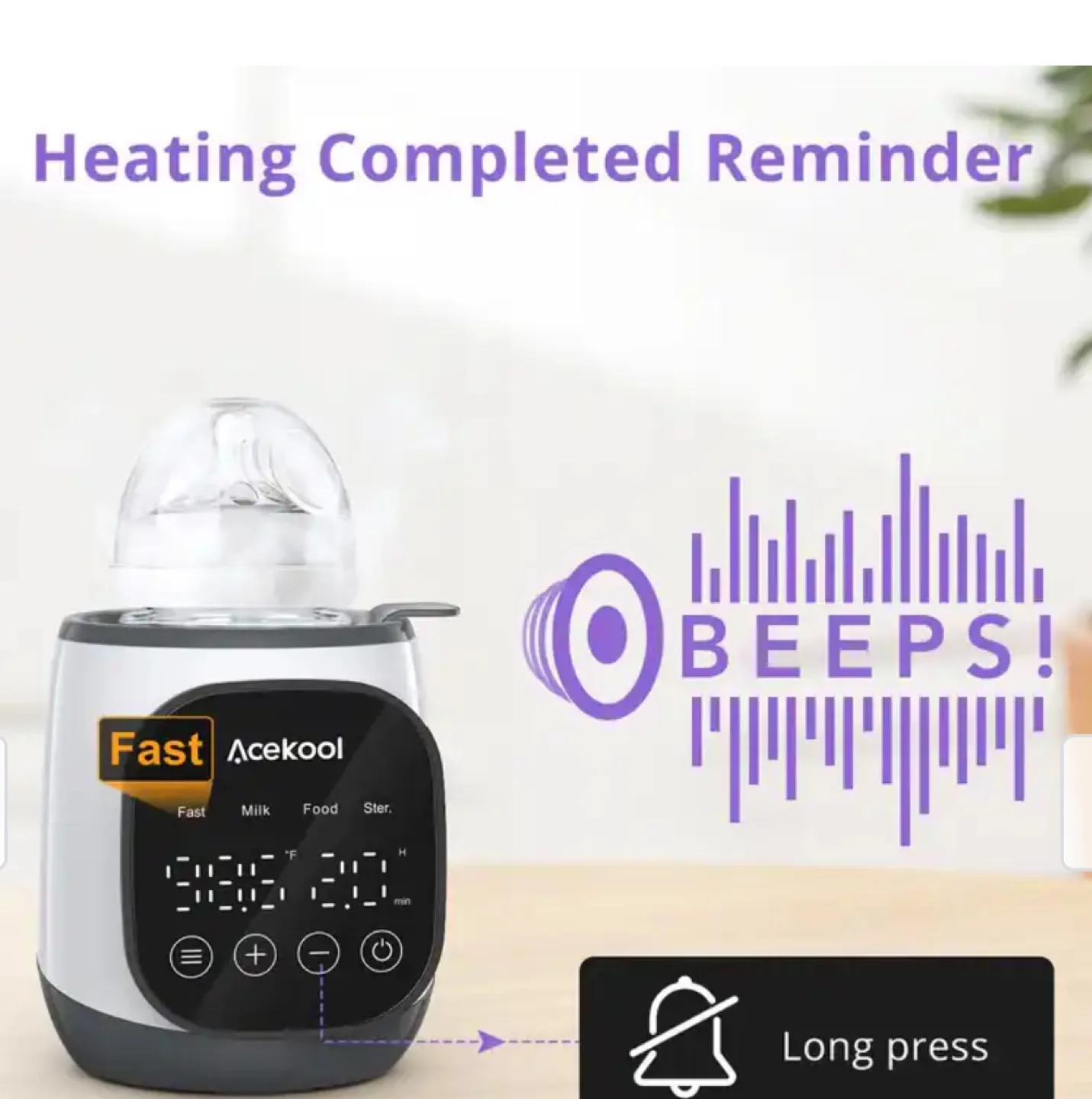 5-in-1 Bottle Warmer image indicator(8)