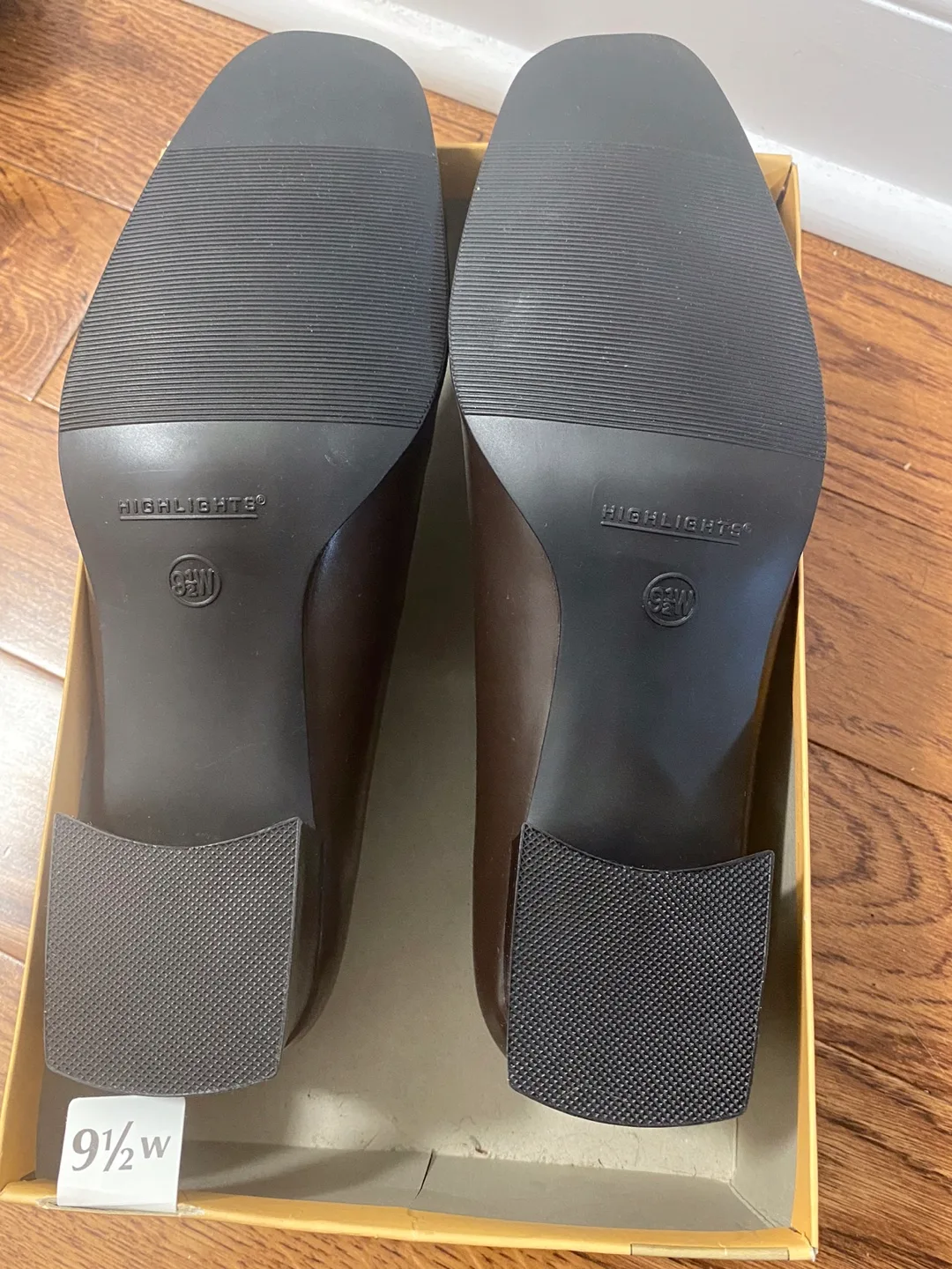 HIGHLIGHTS Dress Women's Brown Loafers Size 9.5 image indicator(2)