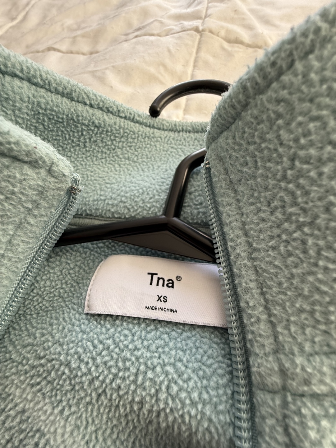 TNA Fleece Zip Up BLUE - photo 2