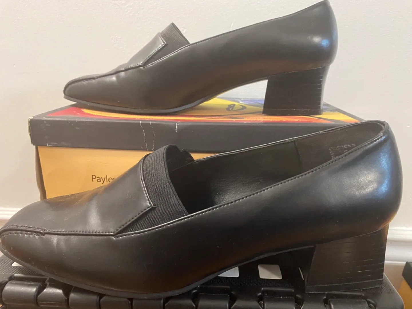 Highlights Dress Loafer Shoes, Black, Size 9.5 image indicator(2)