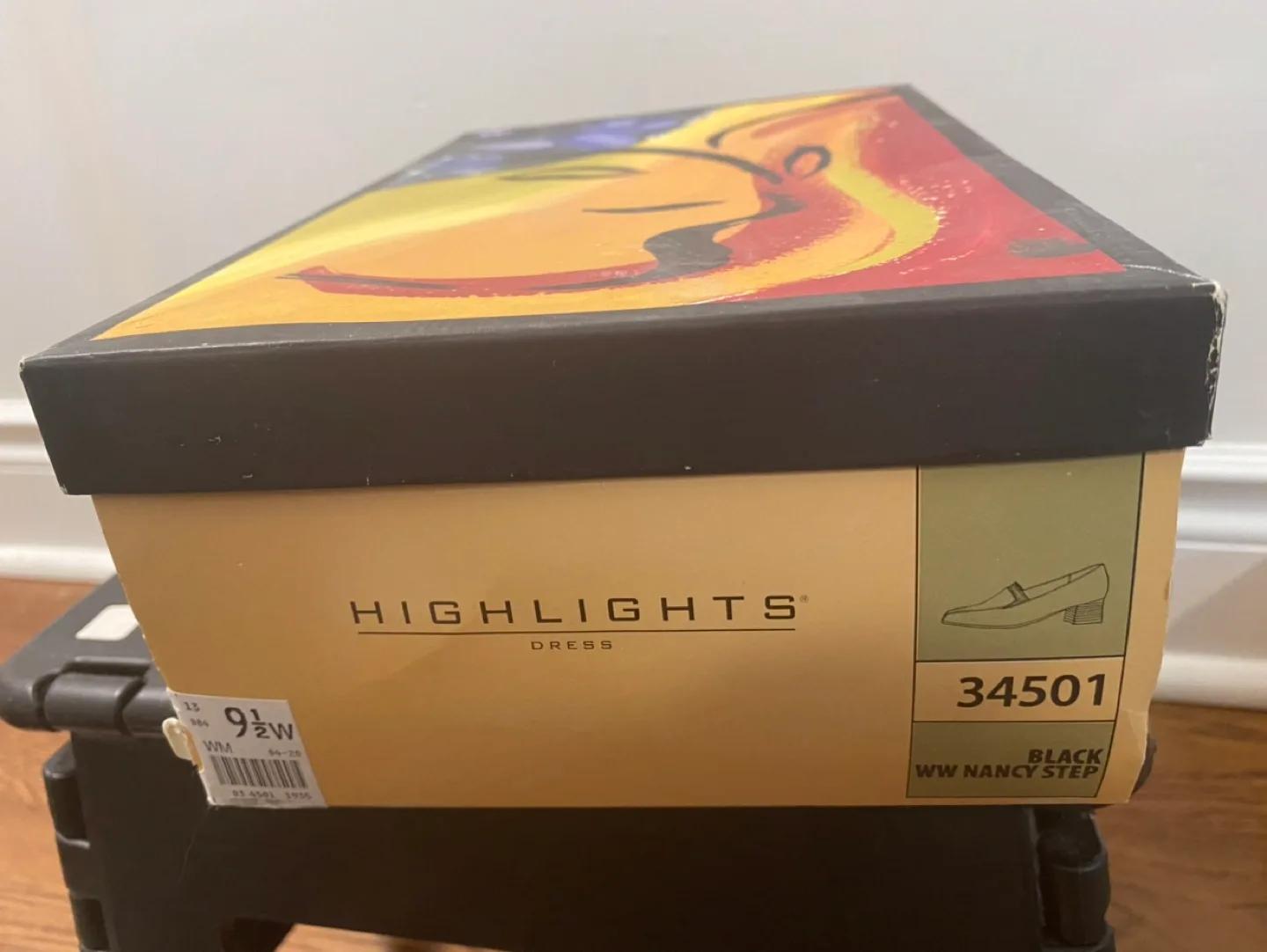 Highlights Dress Loafer Shoes, Black, Size 9.5 image indicator(4)