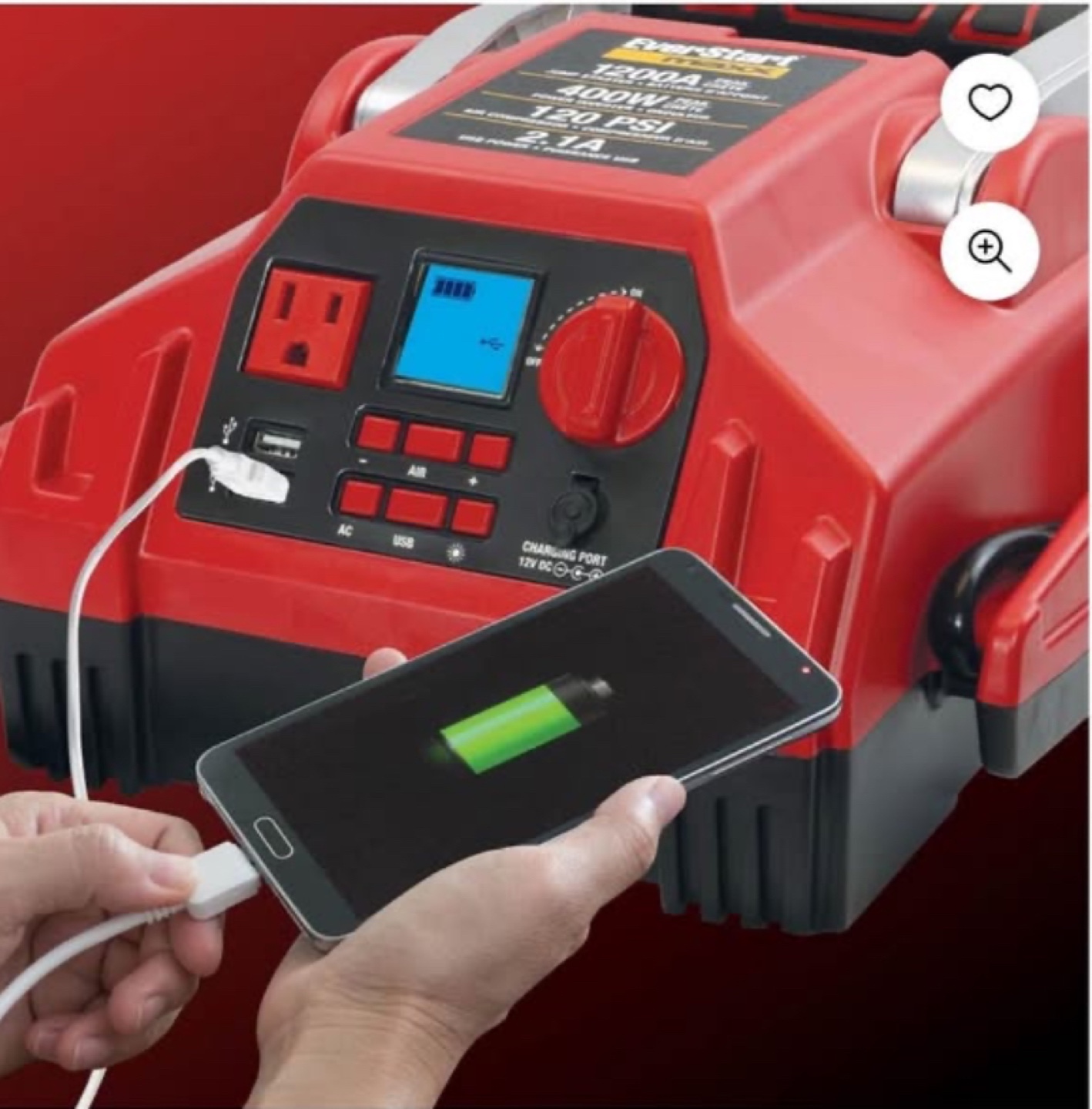 EverStart 1200A Jump Starter - photo 2