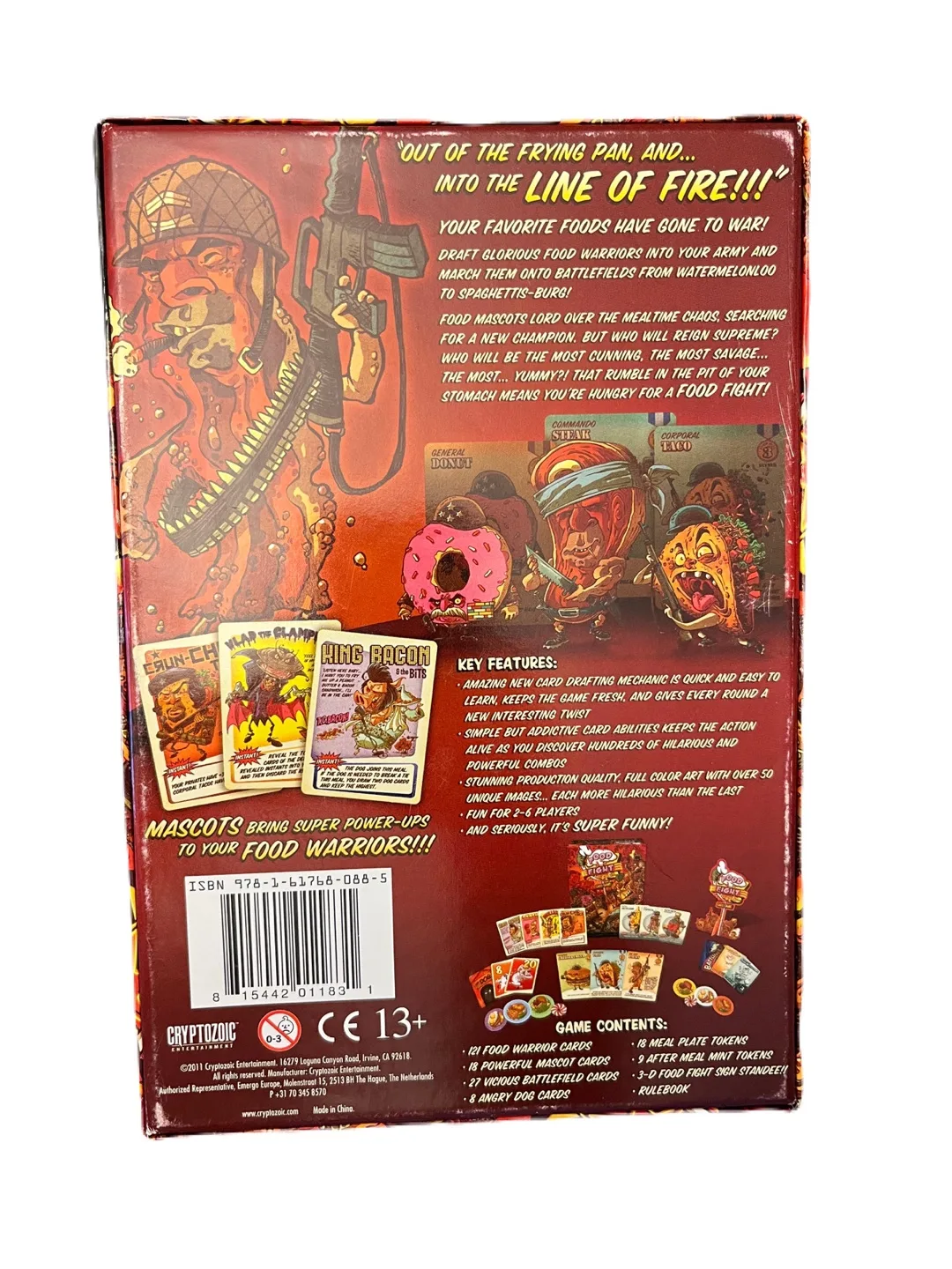 Food Fight card game – like new! image indicator(2)