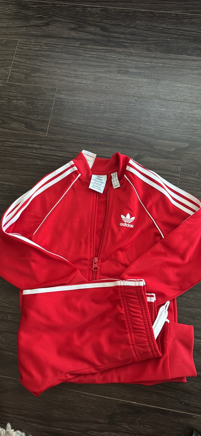 Adidas Tracksuit - Red
