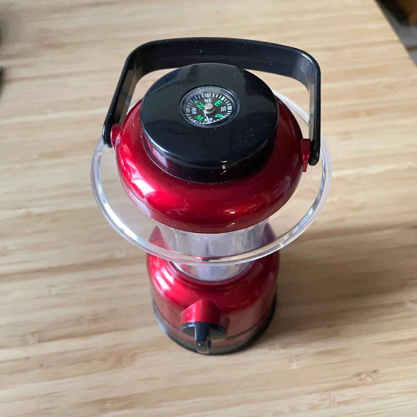 🧡Red LED Lantern with Compass image indicator(2)