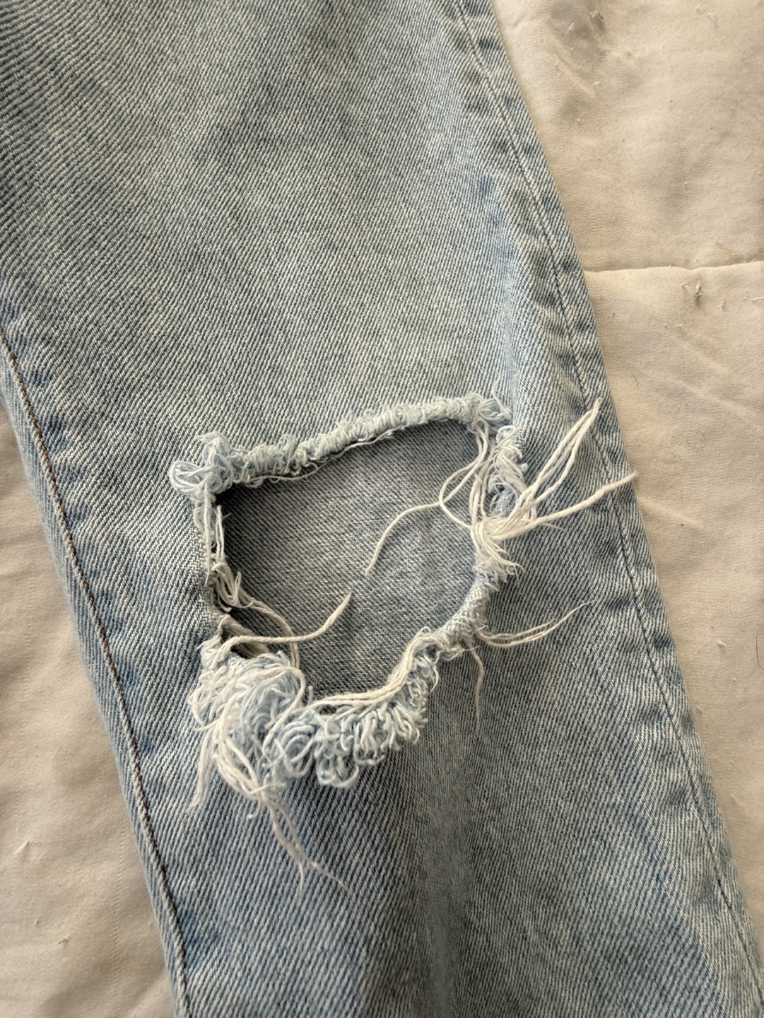 Levi's 501 Distressed Jeans - photo 4