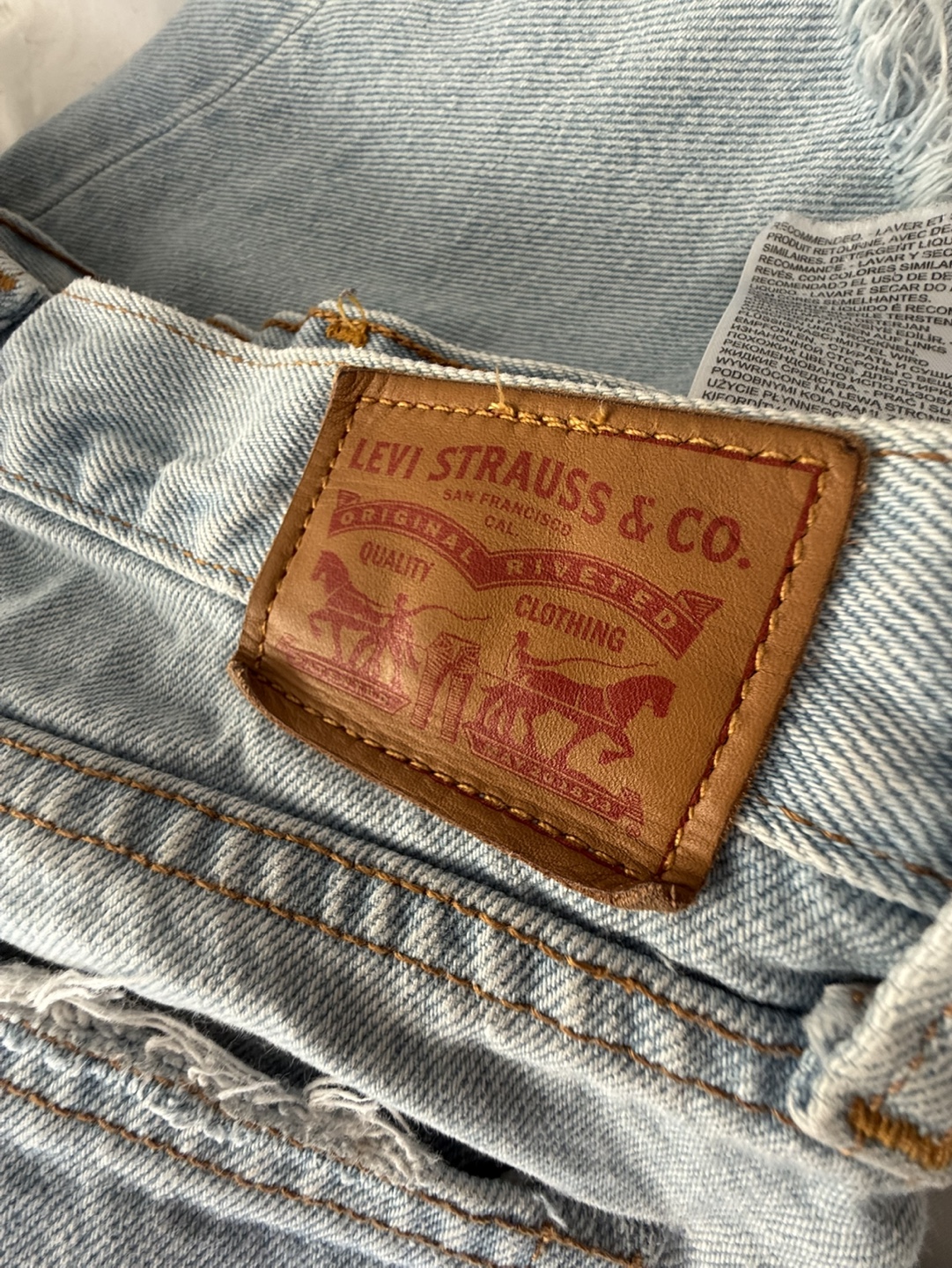 Levi's 501 Distressed Jeans - photo 3