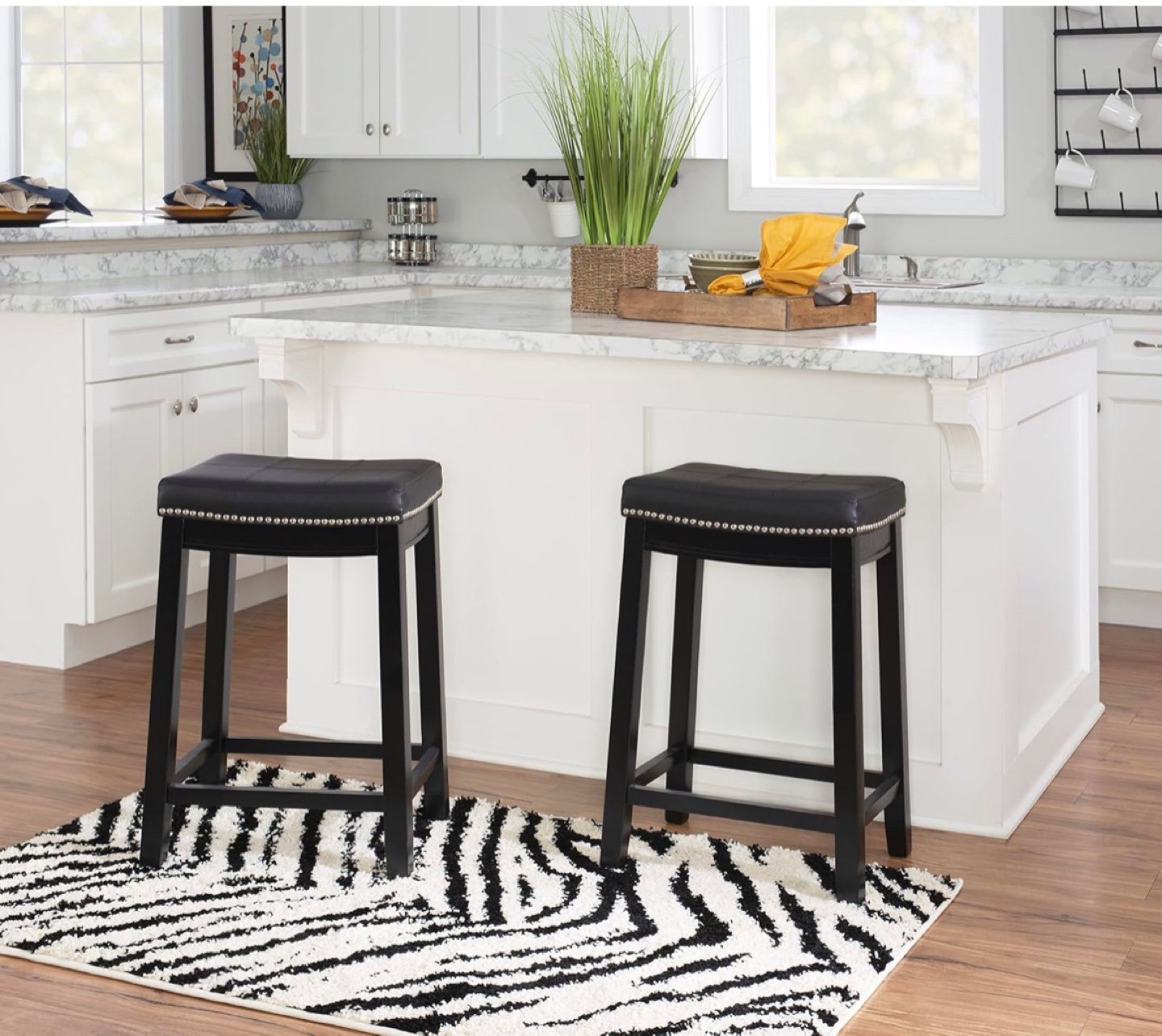 3 Pc SetBlack Bar Stool - photo 2
