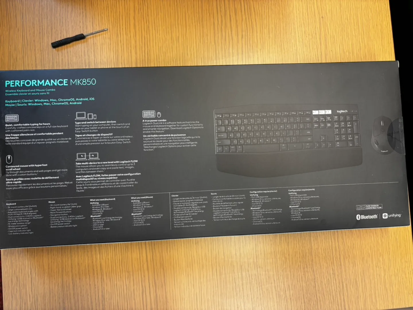 🖱️+⌨️ Logitech Wireless Mouse + Keyboard Combo: MK850 image indicator(4)