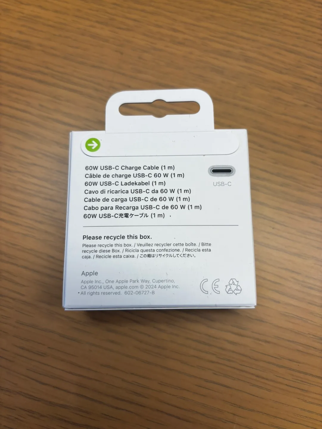 🔌 Apple 60W USB-C Charge Cable (1m) image indicator(2)