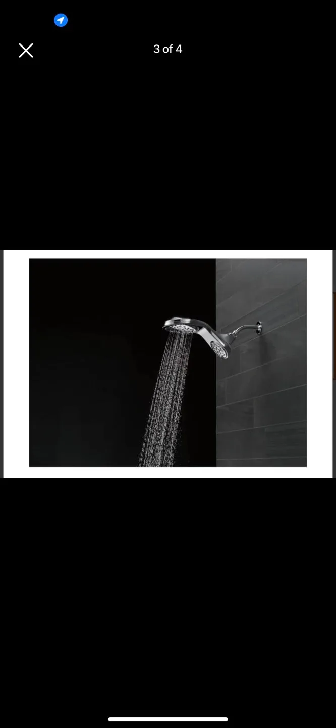 Delta HydroRain 5-Spray 2-In-1 Water Shower head (new condition) image indicator(4)