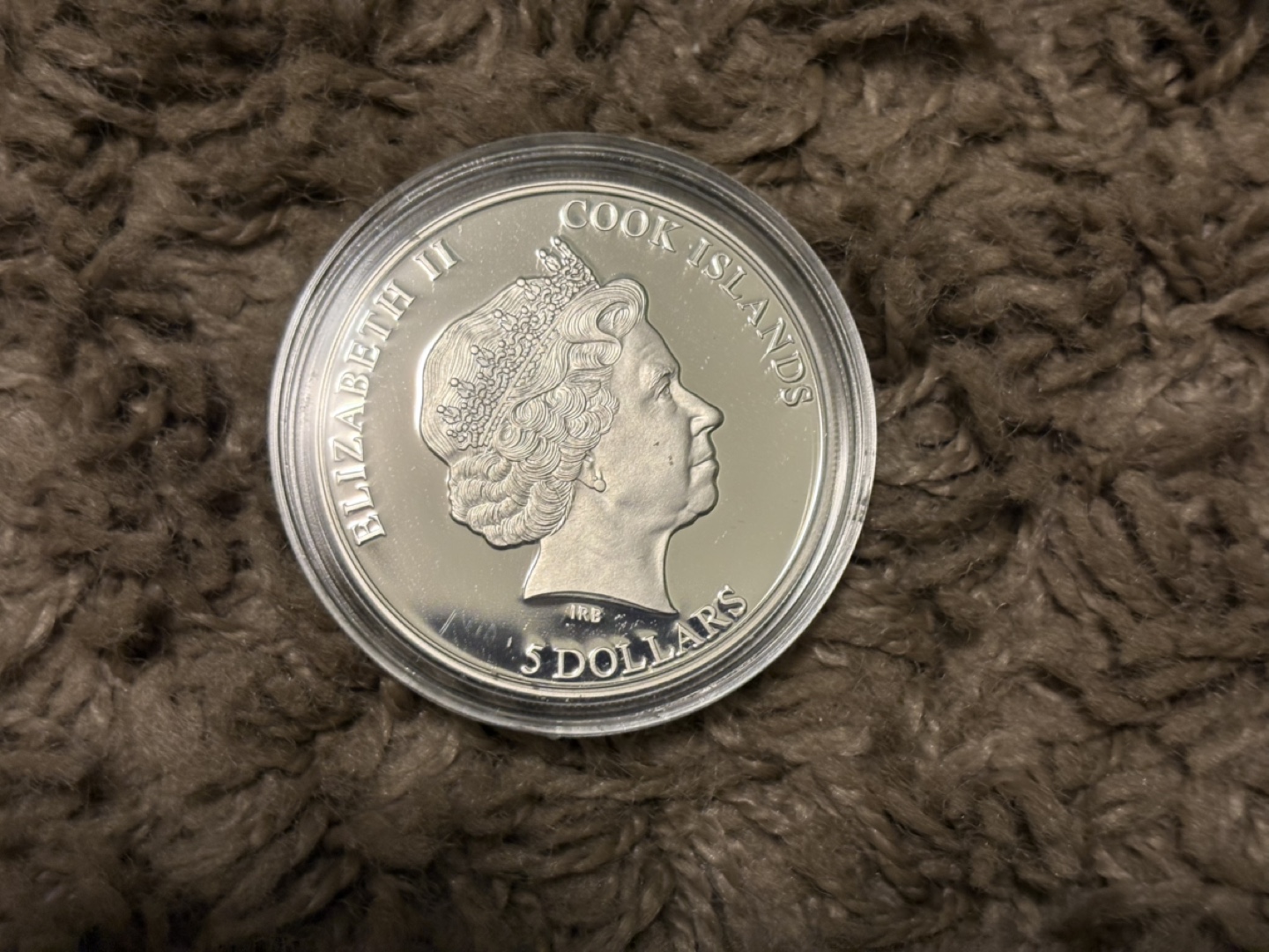 2011 Cook Islands PGA Tour Silver Coin - photo 4