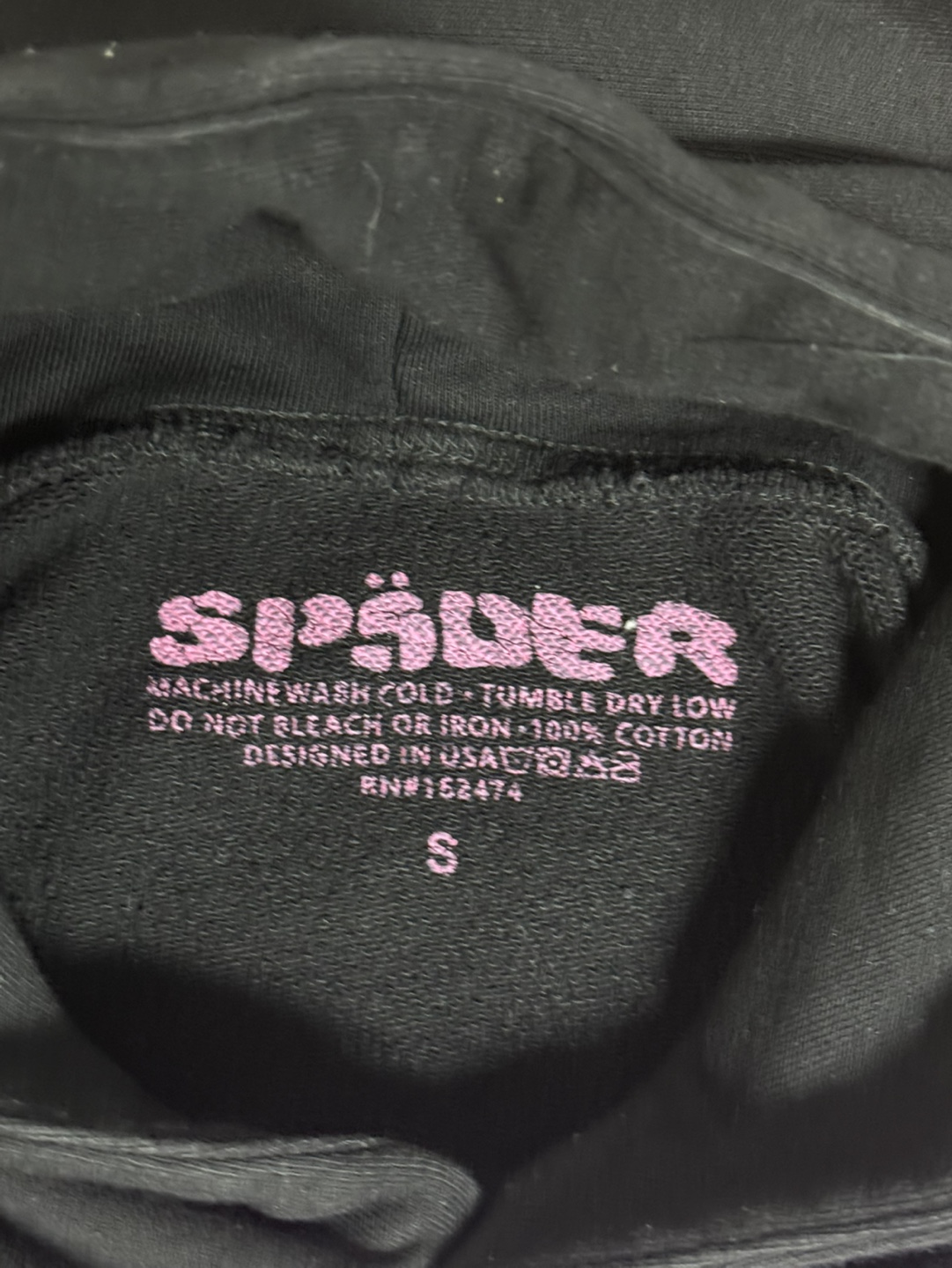 Spider hoodie size s - photo 3