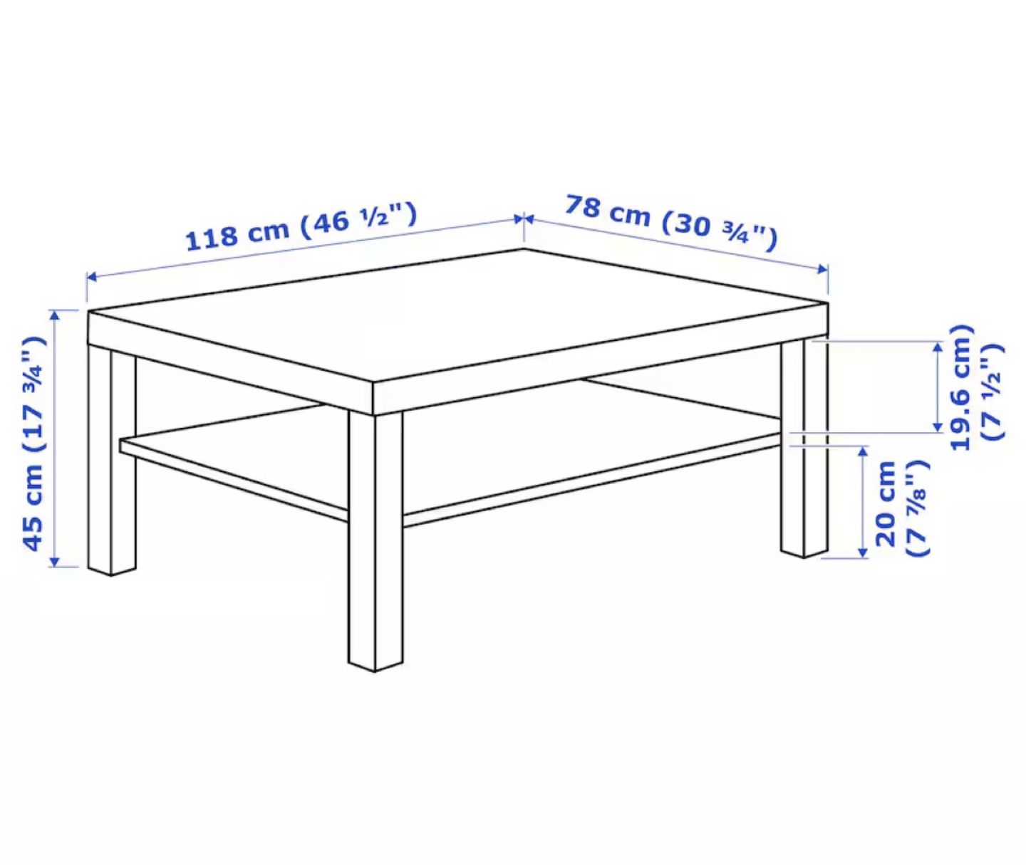 IKEA Lack Coffee Table - photo 4