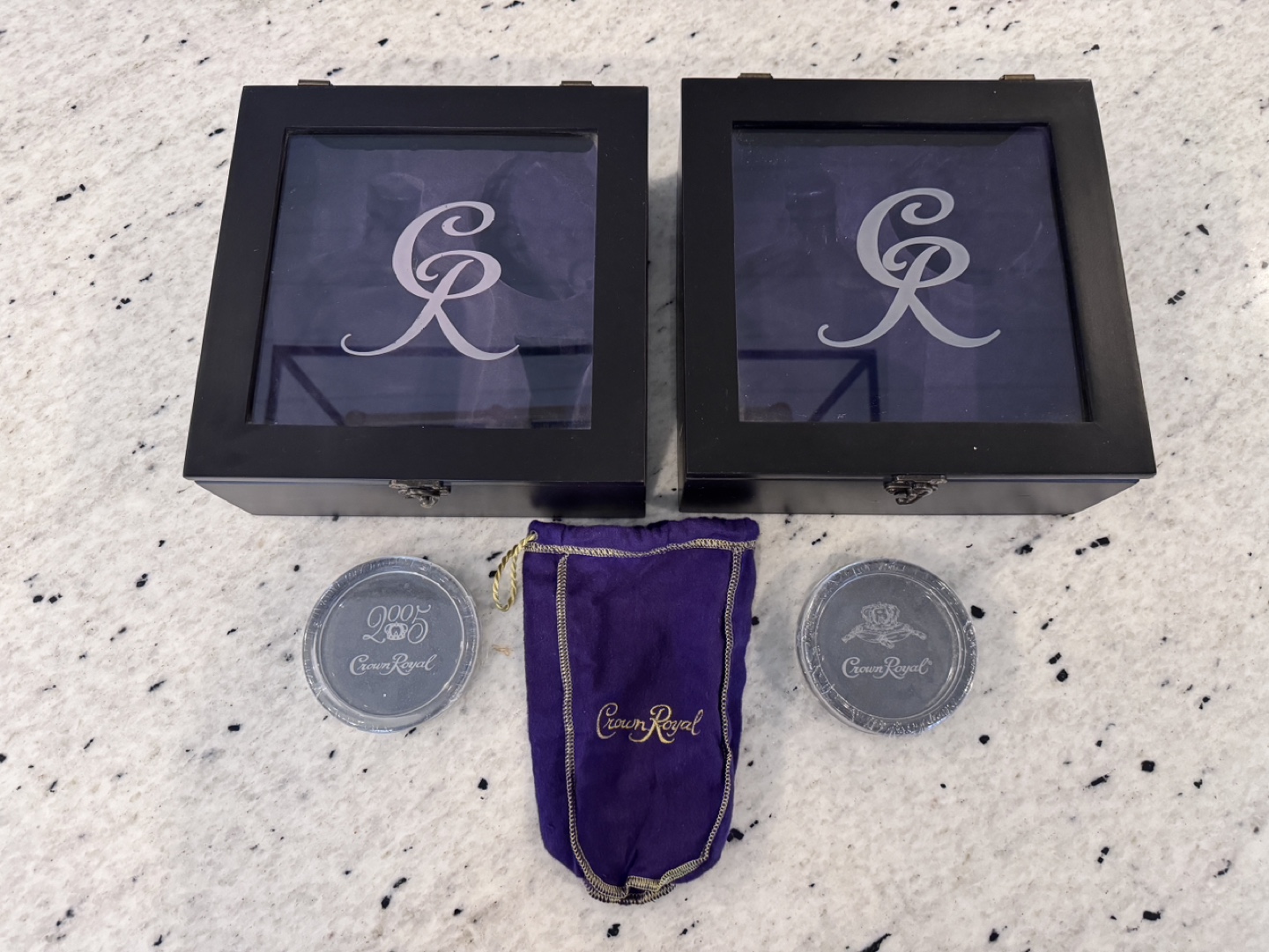 Crown Royal 2005 Collector's Edition Glass Decanter Set - photo 2