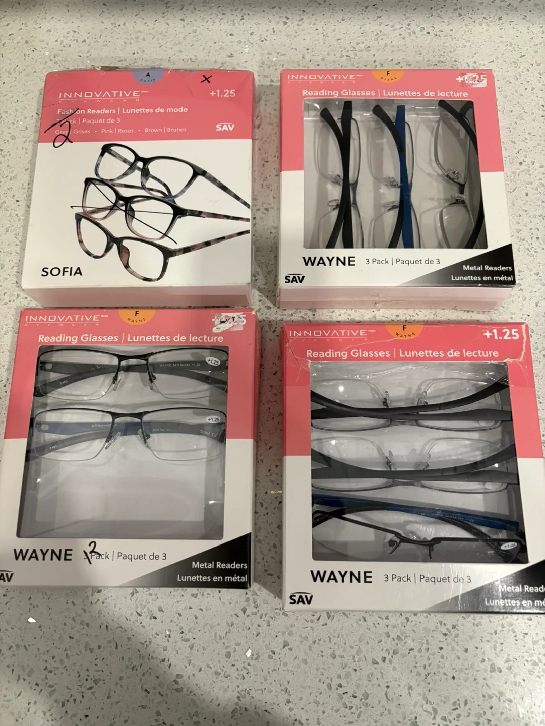 INNOVATIVE EyeWear Reading Glasses Multipack image indicator(3)