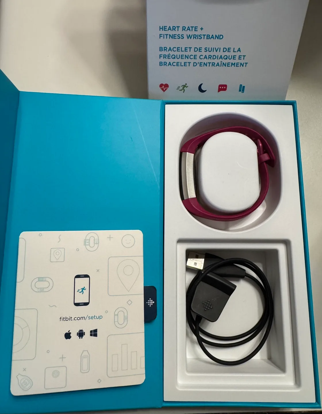 Fitbit Alta HR Fitness Tracker - Pink image indicator(2)