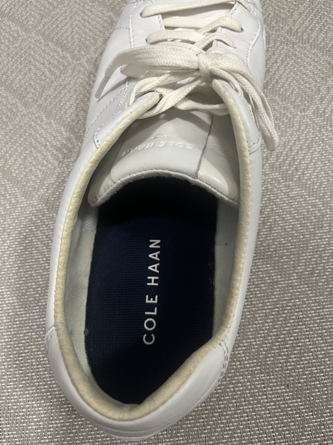 Men’s Cole Haan White Leather Sneaker - photo 5