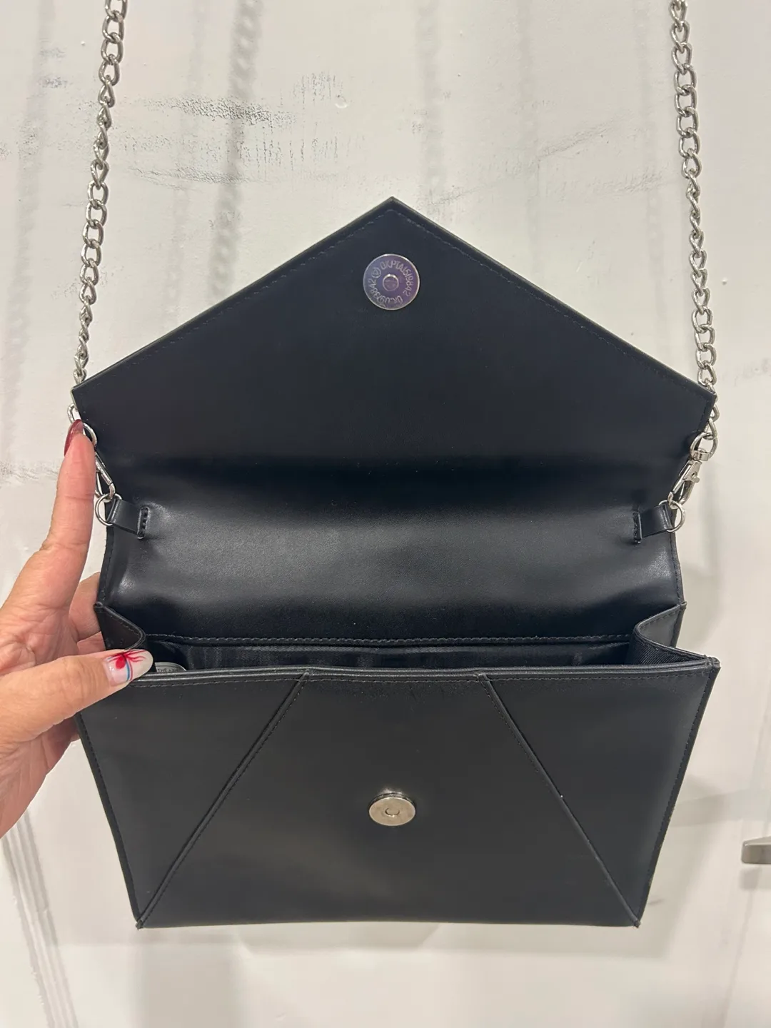 Girbaud Black Envelope Clutch image indicator(4)