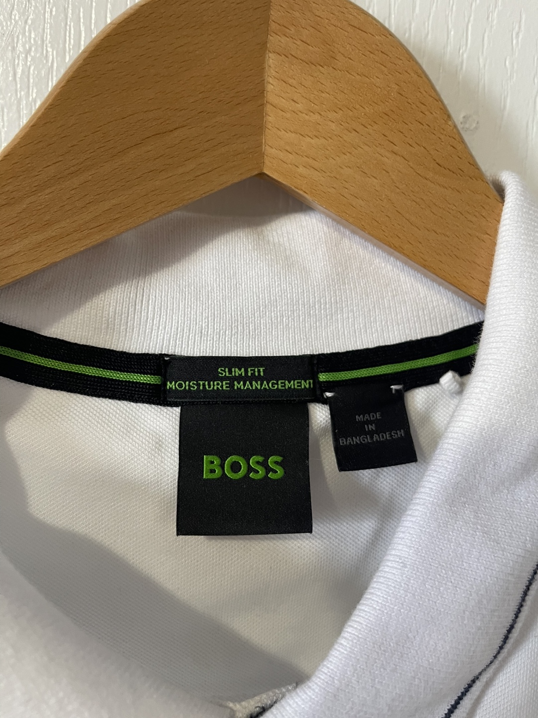 BOSS White Polo Shirt Size L - photo 2