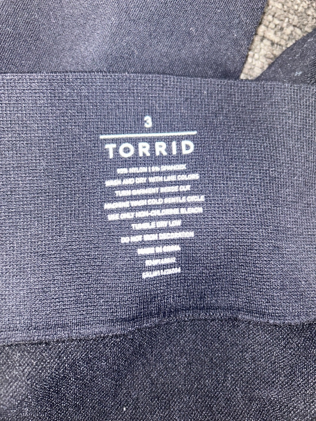 Torrid Black Leggings Size 3 - photo 3