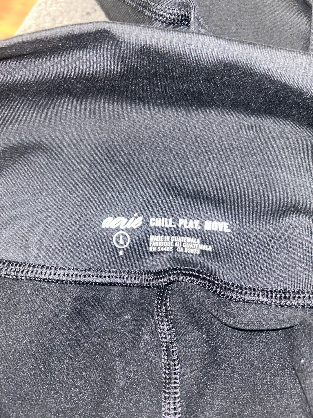 Aerie Chill Play Move Black Leggings - photo 3