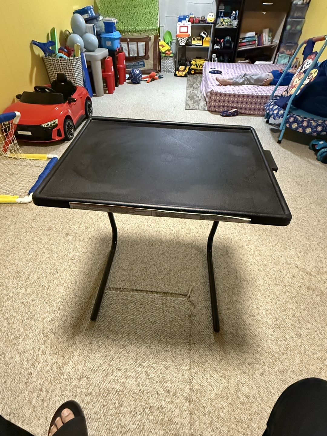 Black Foldable study Table - photo 2