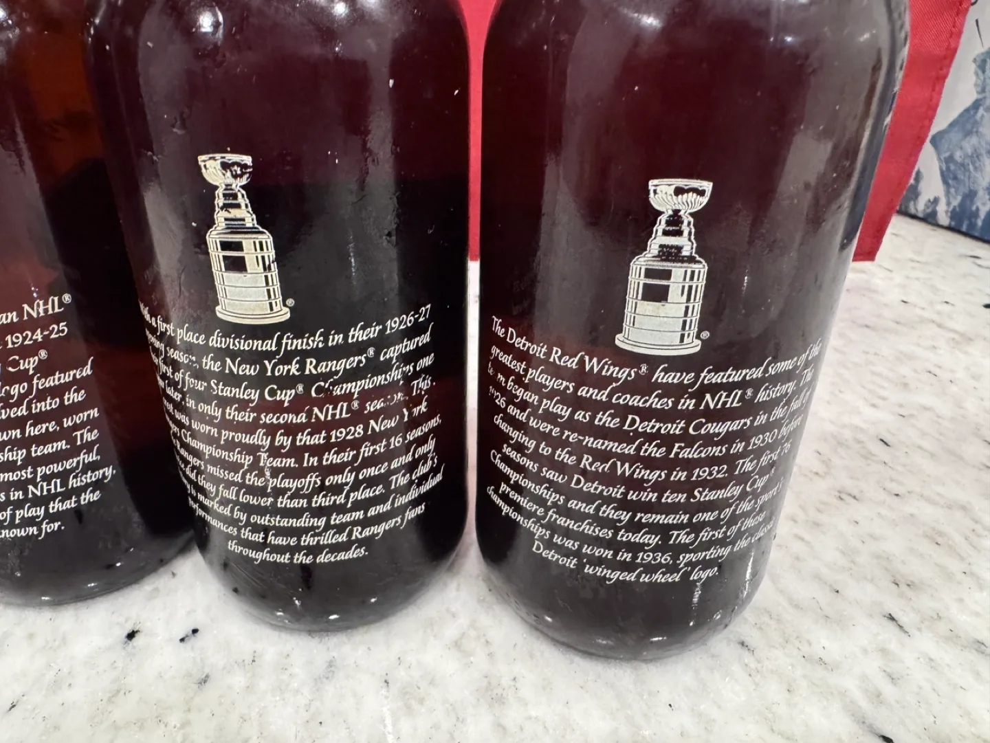 Molson Blue Pilsner Stanley Cup Champions Beer Bottles image indicator(3)