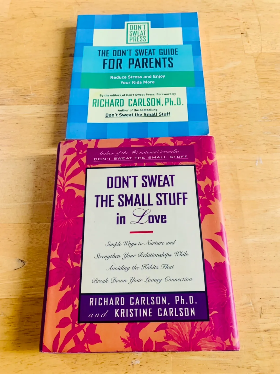 Don't Sweat the Small Stuff books by Richard Carlson, PhD thumbnail